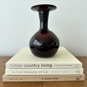 Vintage amethyst vase